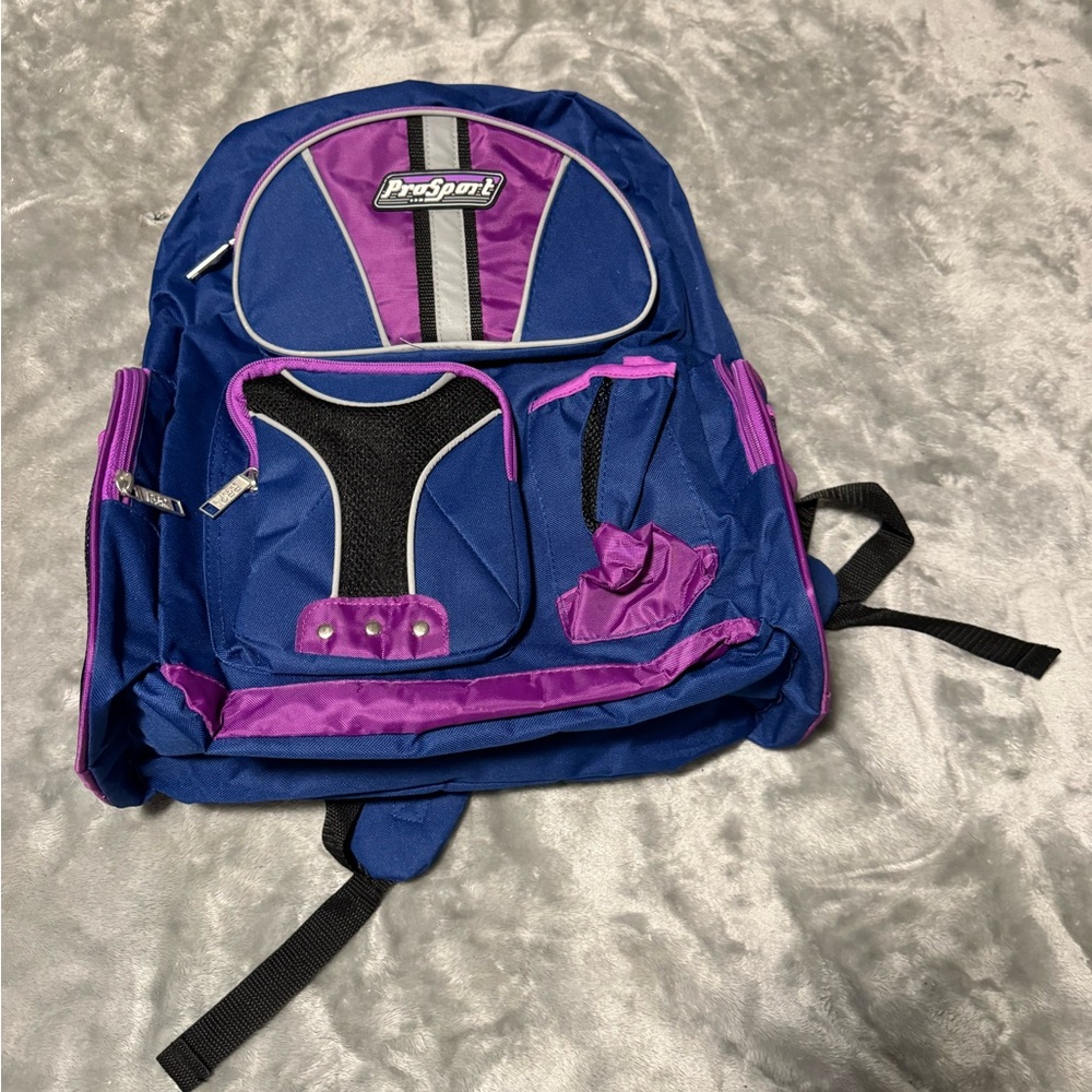 Kids Backpack - Blue and Purple